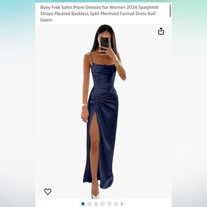 Navy Blue Wedding Guest/Formal Dress